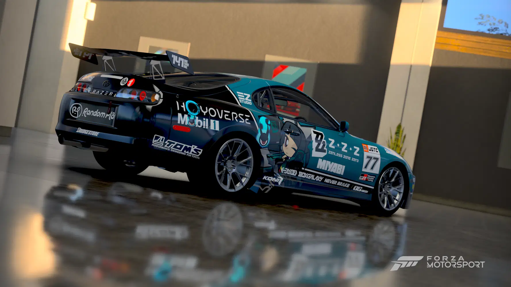 Miyabi x Razer JGTC Supra Zenless Zone Zero | HoYoLAB