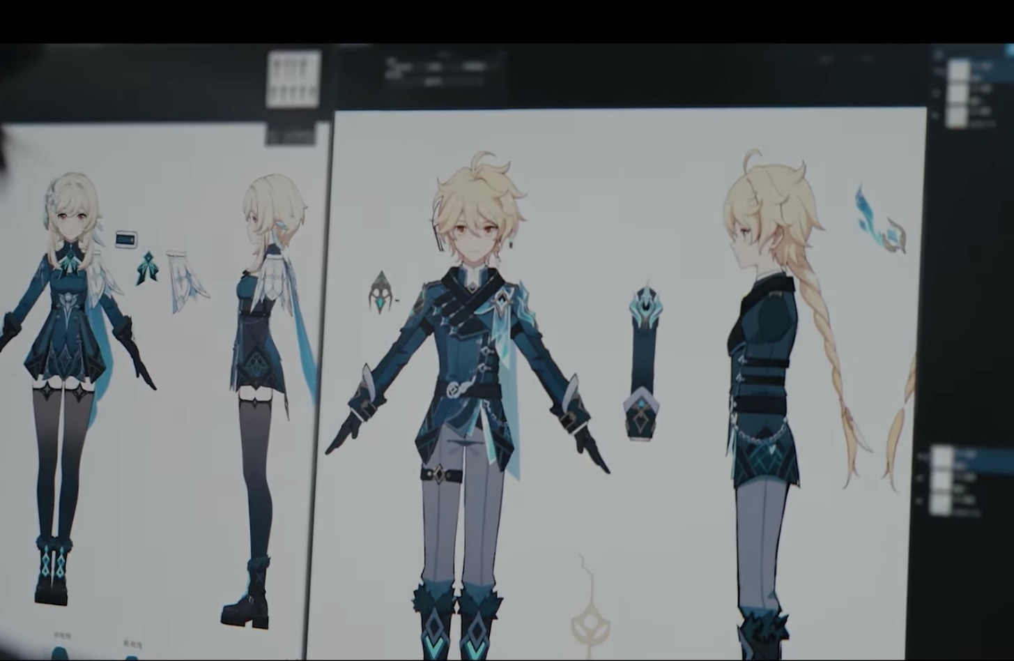 空くん蛍ちゃんのスネージナヤテイストのコスチュームも制作中
