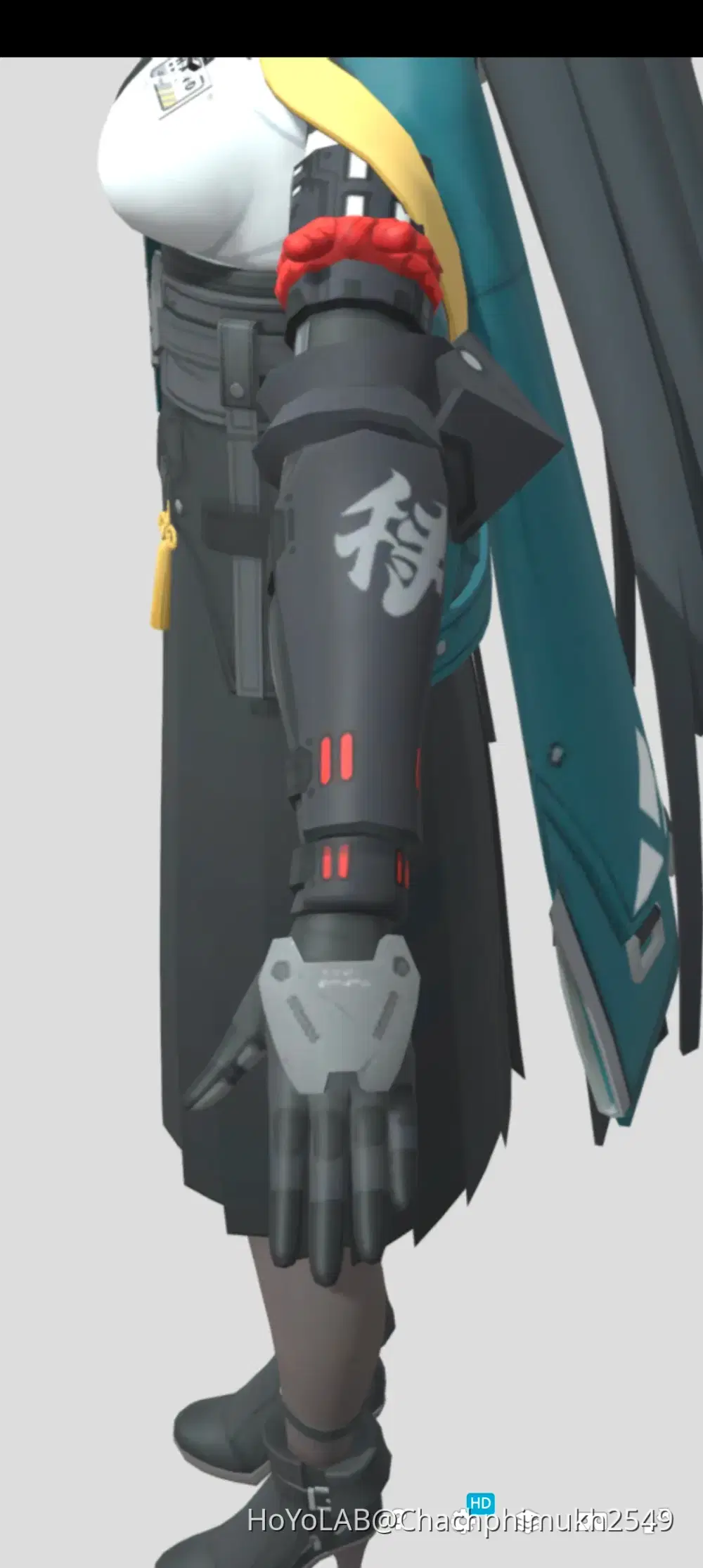 Hoshimi Miyabi's Beta Model And Current Model Comparison In 3D