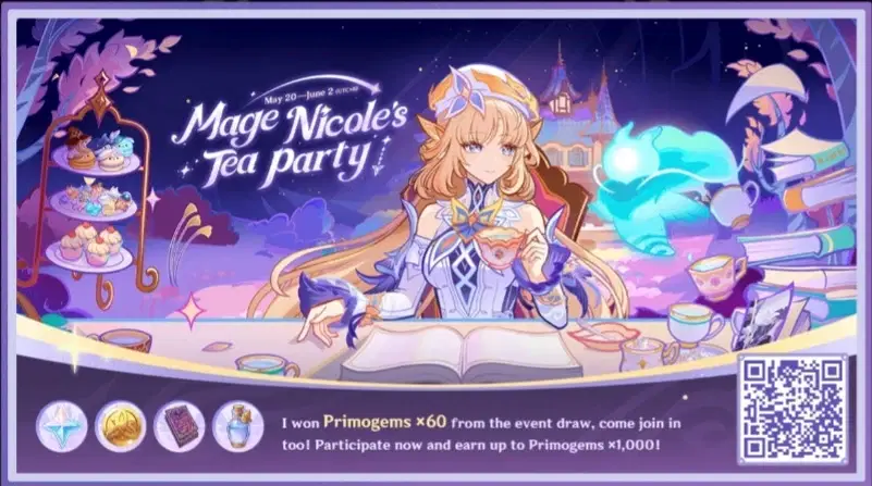 Join me at Nicole's Tea Party! ニコルのティーパーティーに参加しま