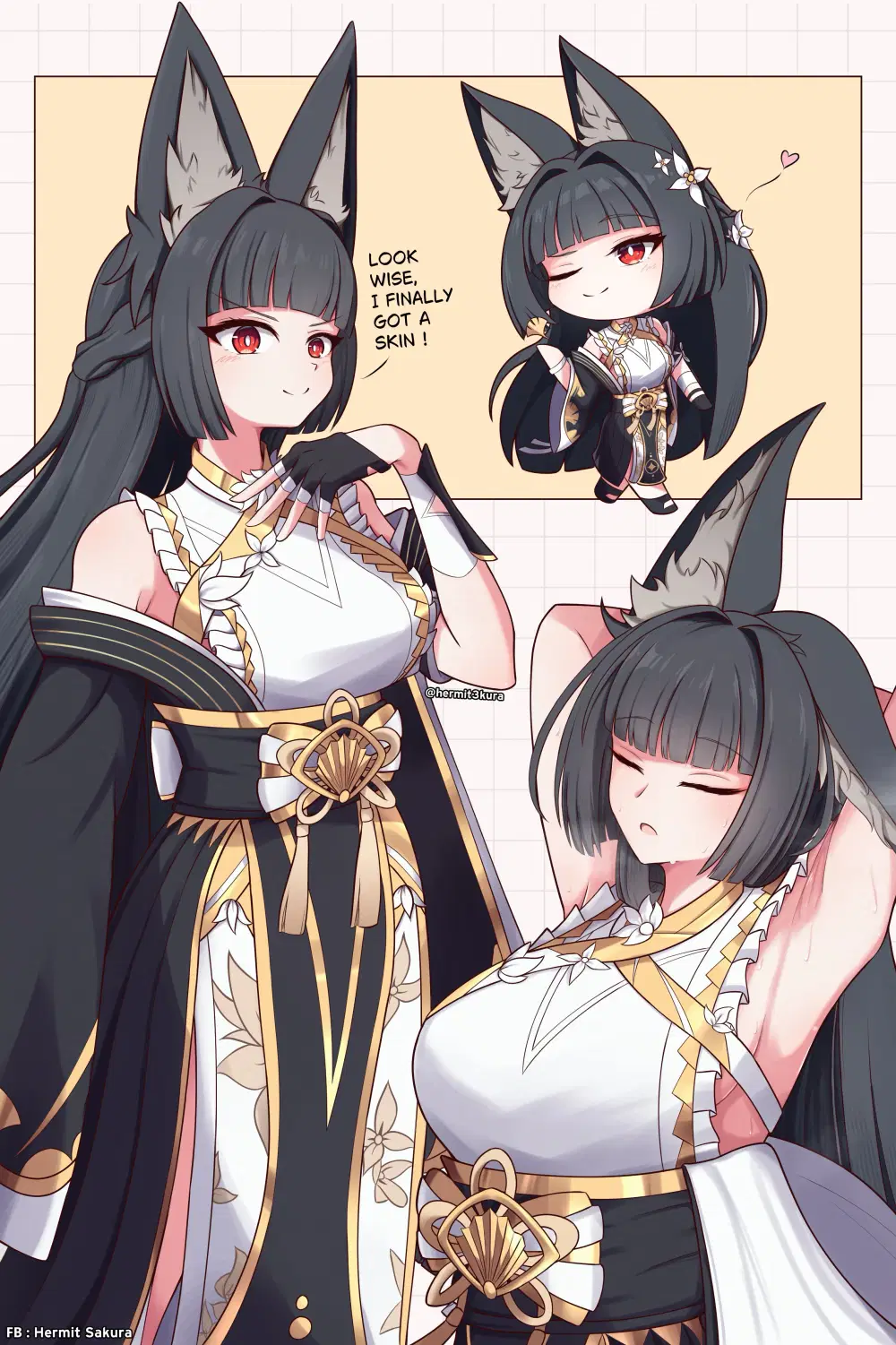 Norma keeps harrassing 18 <.< anyway.. check out Miyabi's new