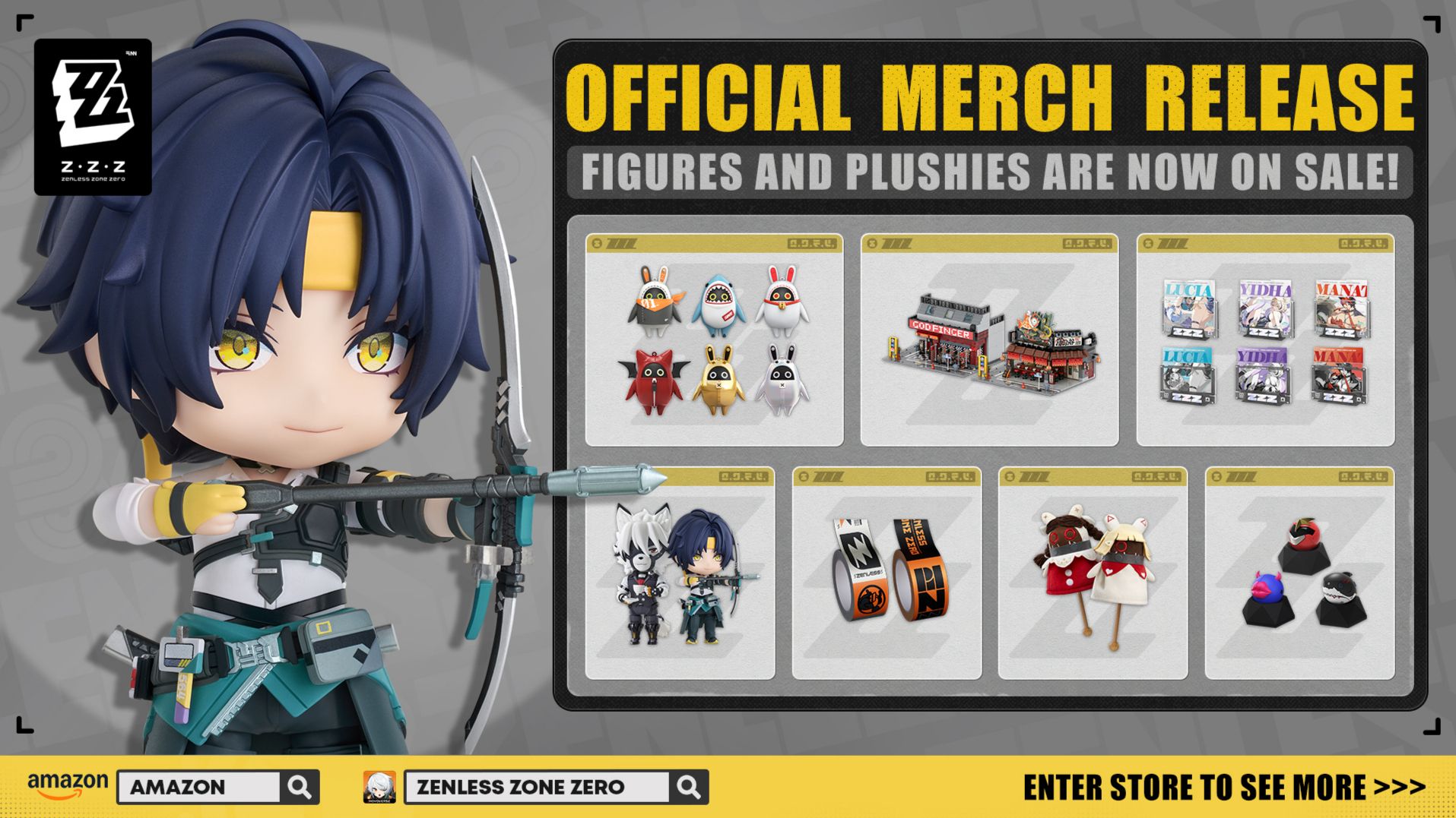 Zenless Zone Zero Merch Now Available on Amazon! Zenless Zone Zero