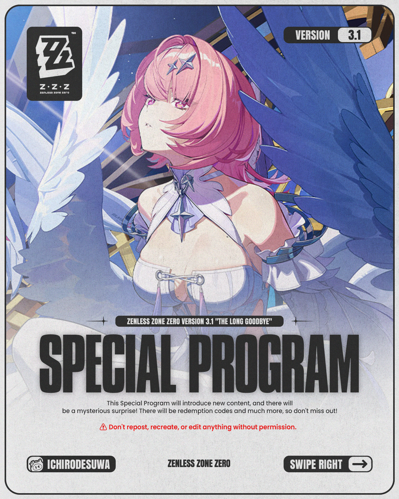 Zenless Zone Zero Version 3.1 Special Program | 