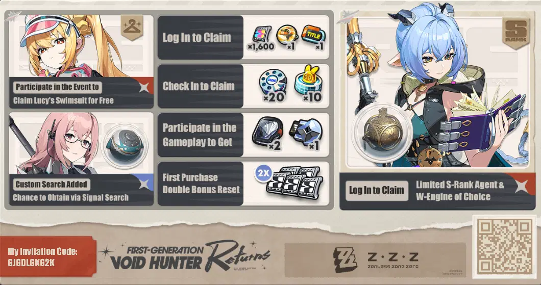 FREE PULLS!!! Zenless Zone Zero | HoYoLAB
