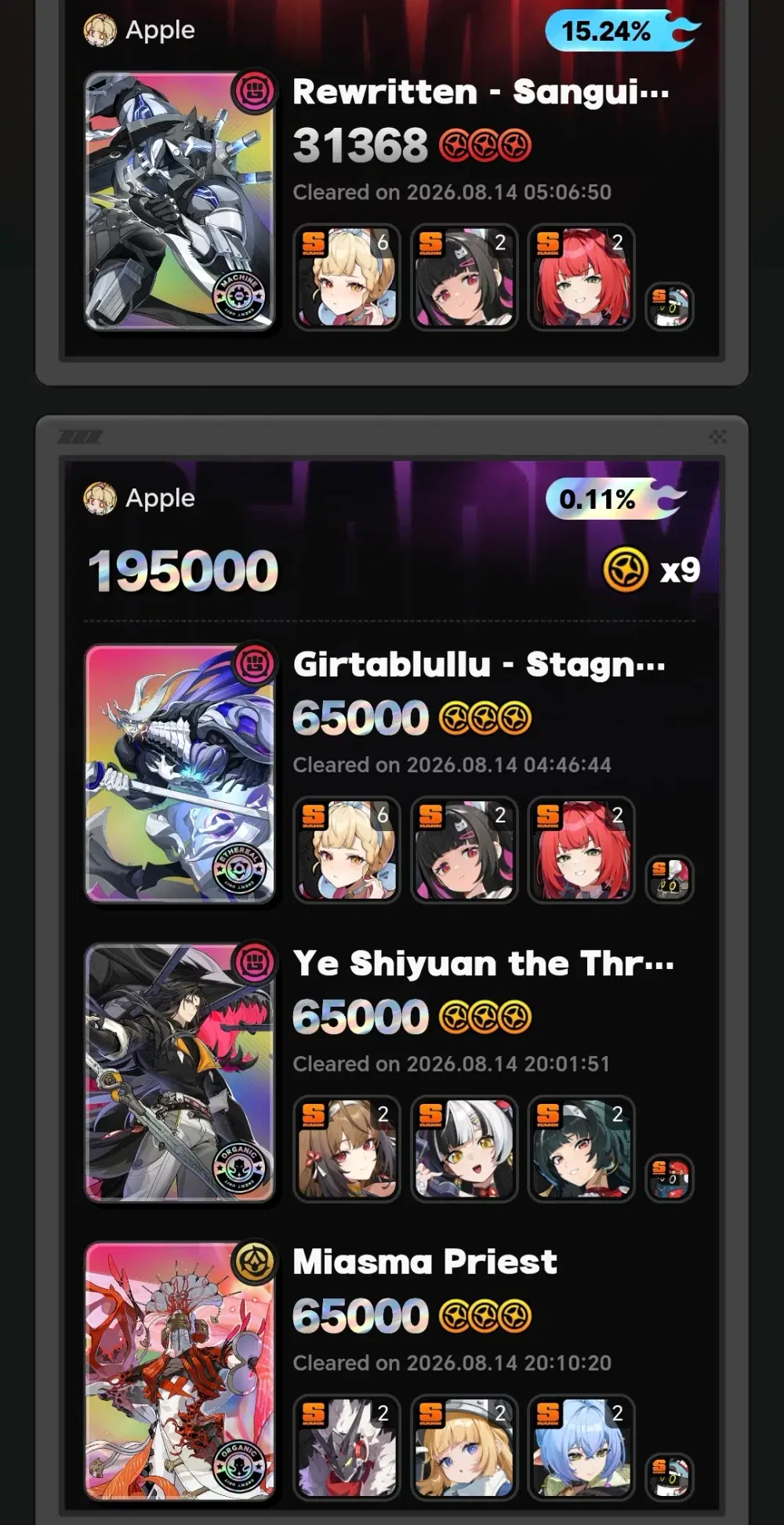 その他 zzztest0829tatsuya I never thought I'd see this number again. Nice =) Zenless Zone