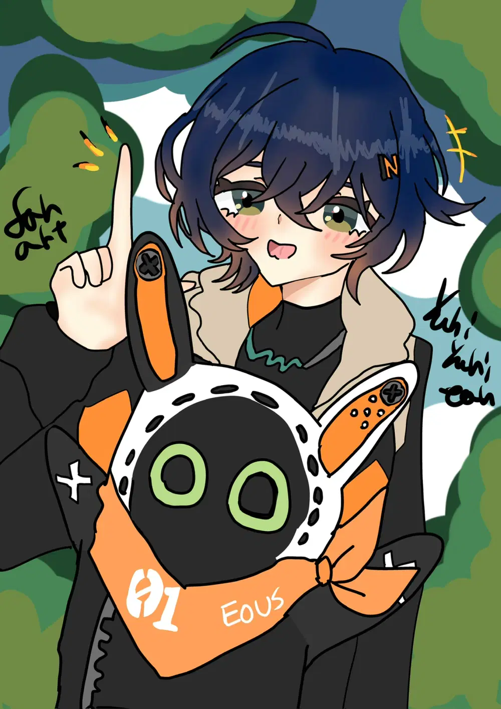 リンちゃんの日常描いてみた！ Zenless Zone Zero | HoYoLAB