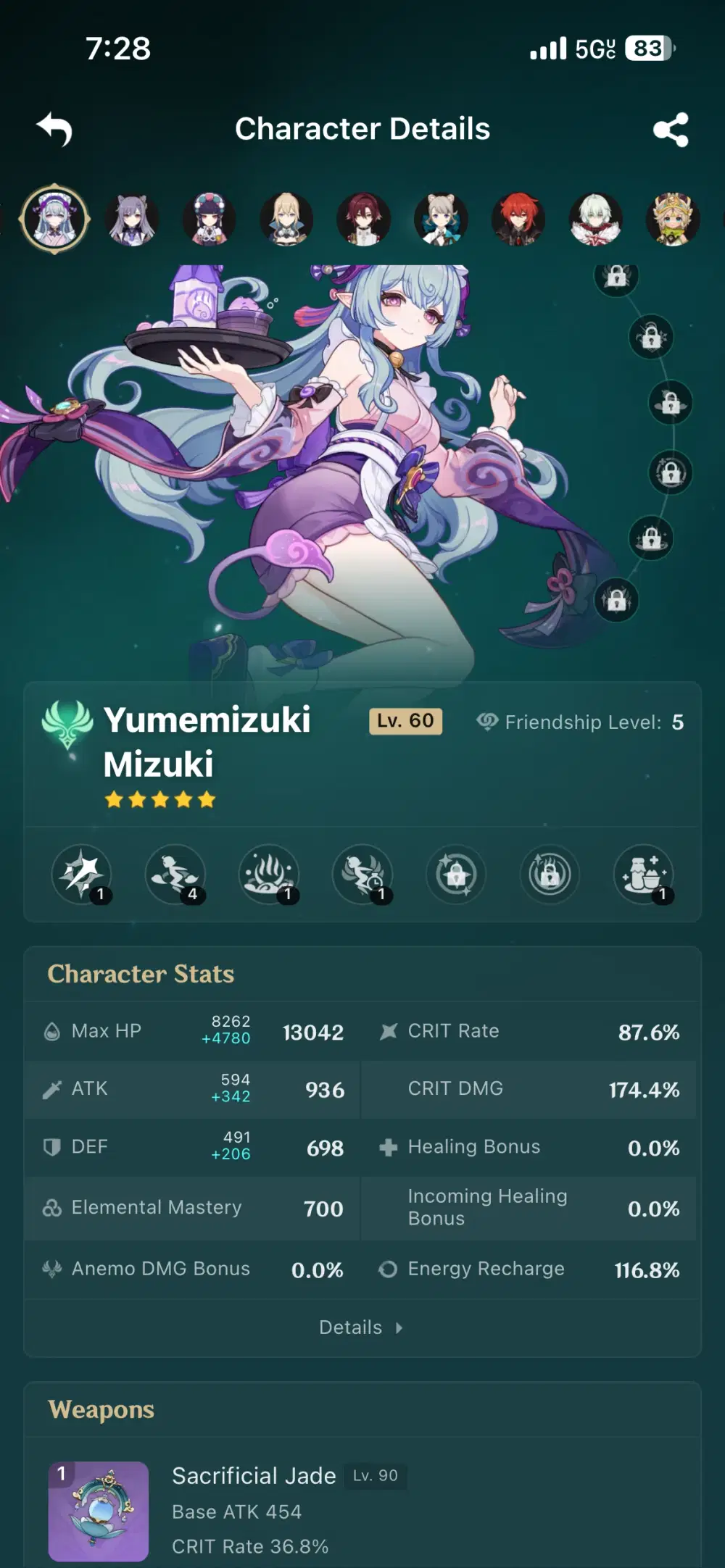 Mizuki stellar swirl Genshin Impact | HoYoLAB