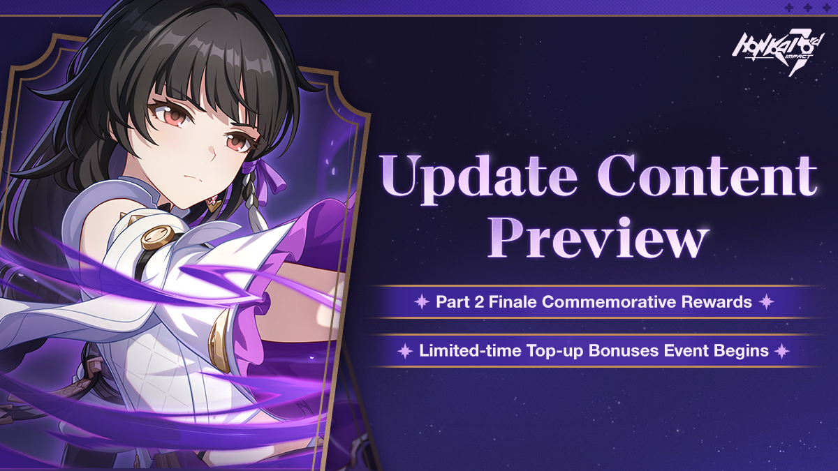 Honkai Impact 3rd 9.0 events preview