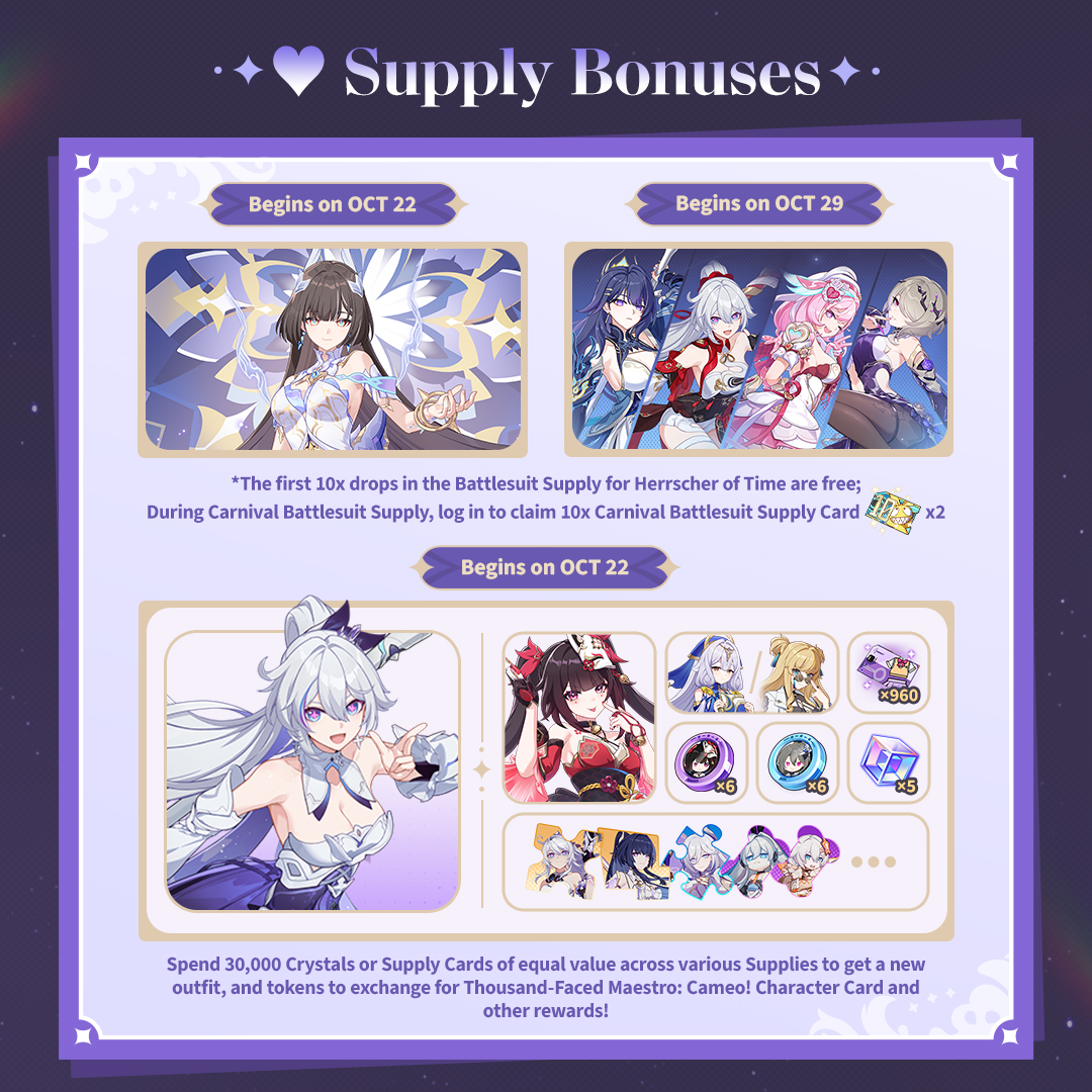 Honkai Impact 3rd 9.1 events preview